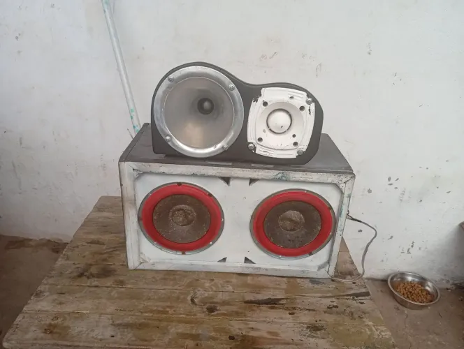 Rádio Pioneer com caixinha de som mini qualidade de som muito boa
