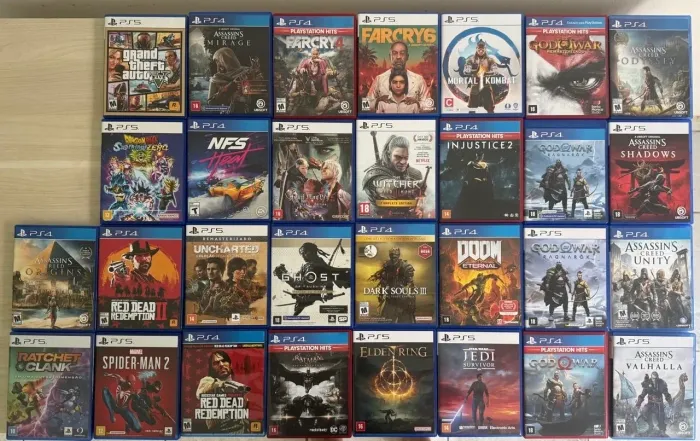 Vendo jogos de ps4 e ps5