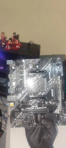 Placa mãe nova a520m nunca usada