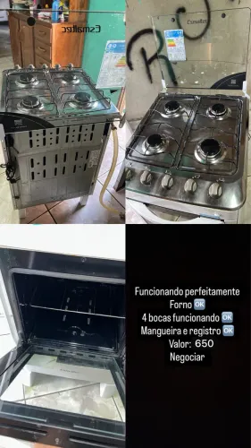 Vende-se fogão semi novo 
