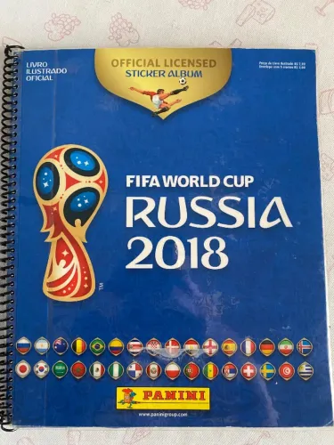 VENDO ALBUM COPA 2018 COMPLETO