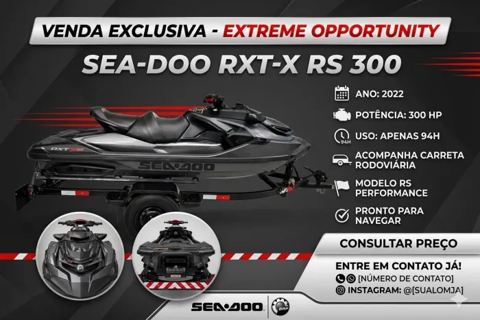 Jetski Sea-Doo RXT-X RS 300 2022