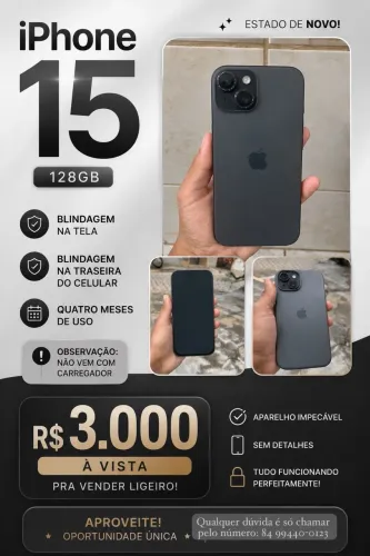 iPhone 15 - 128GB