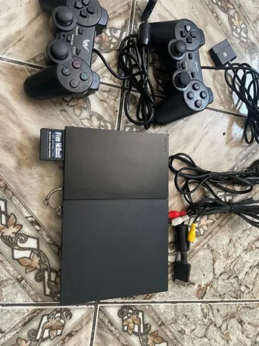PS2 completo leitor funcionando normalmente 
