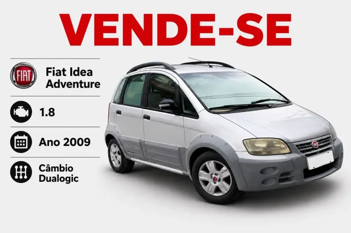 Fiat Idea Adv./ Adv.lock.dualogic 1.8 Flex 5P 2010