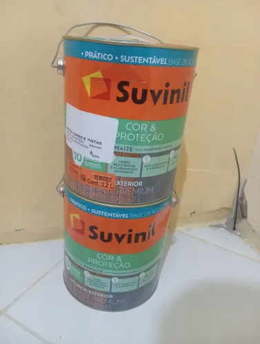 Tinta Suvinil esmalte a base da água