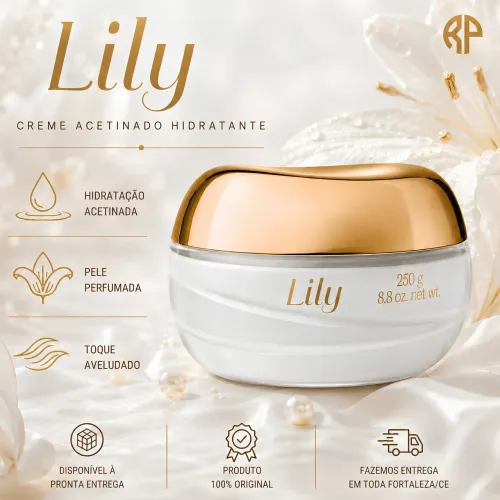 CREME ACETINADO HIDRATANTE LILY