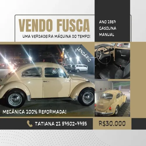 Volkswagen Fusca 1300 1967