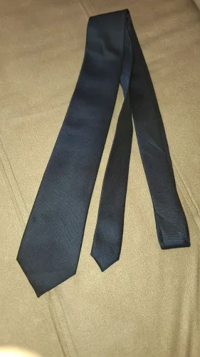 Gravata azul marinho