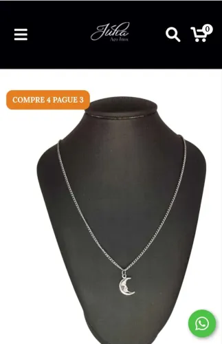 Argolas, cordões e Brincos todos de Aço inox super baratos .