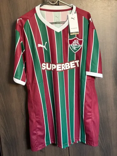 Camisa do Fluminense tailandesa Tricolor nova ..