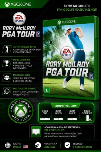 JOGO XBOX ONE RORY MCILROY PGA TOUR