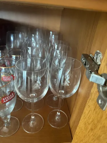 Jogo de Taças para Vinho Cristal 450ml 10 unidades