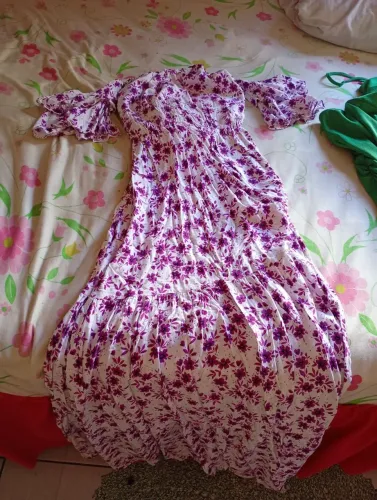 Vestido lilás 