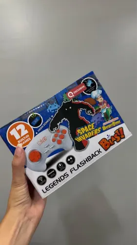 Console At Games Legends Flashback Blast! 12 Jogos Clássicos