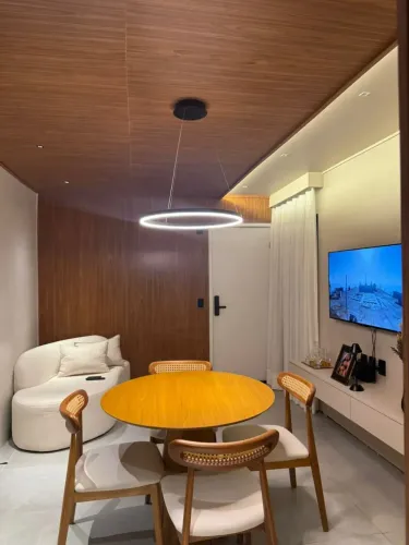 APARTAMENTO MOBILIADO - [02 QUARTOS SENDO 01 SUITE REVERSÍVEL]