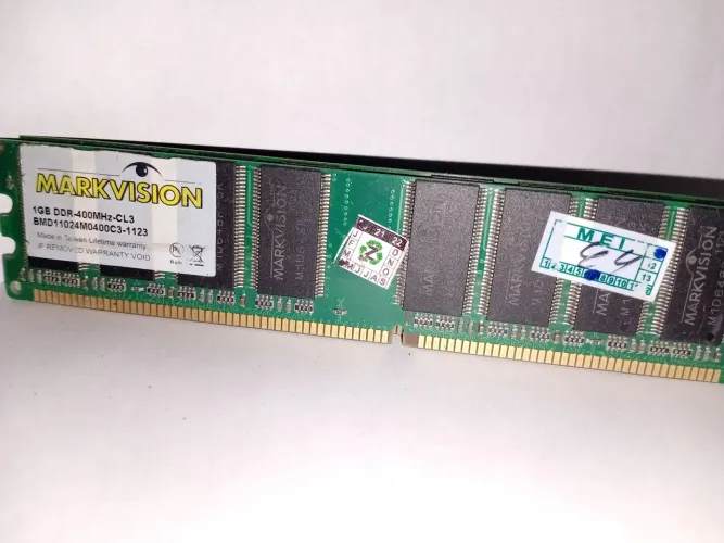 Memoria Ram PC DDR400 1GB Kingston 667 Markvision 3200