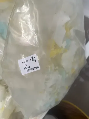 Flocos de espuma novo