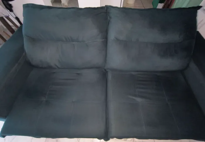 SOFÁ RETRÁTIL AZUL PETRÓLEO (ACEITO OFERTA)