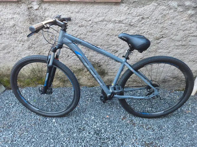 Vendo Mountain Bike Hacker Oggi Aro 29 Freio Hidráulico Quadro 17