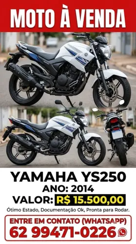 Vende-se fazer ys250 