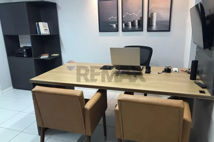 Sala Comercial Mobiliada de 80 m² na Av. Epitácio Pessoa