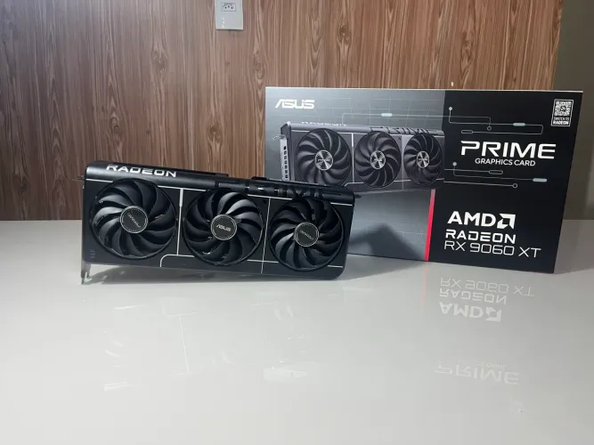 RX 9060 XT 16GB ASUS - COM NOTA E GARANTIA