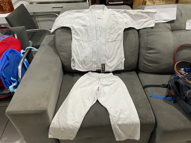 Kimono Taekwondo Infantil Branco Shogum