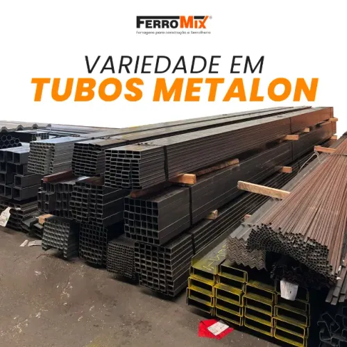 Perfil Metalon com o Melhor Preço de Goiânia e Região - Entrega rápida - Parcelamento 10x