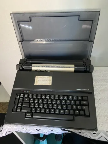 Máquina retrô para decoração