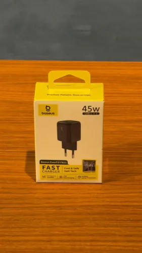 Combo Carregador Baseus 45W + Cabo Ultra Resistente 2m