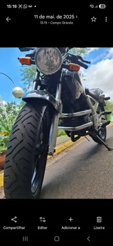 Honda Cbx 250cc preta