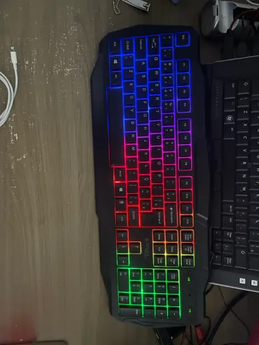 Teclado com led
