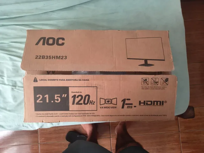 Monitor AOC 22 polegadas VA