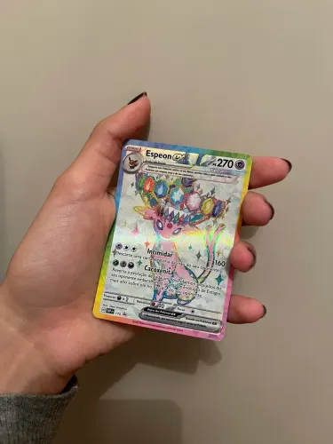 carta pokémon espeon ex 175 escarlate e violeta