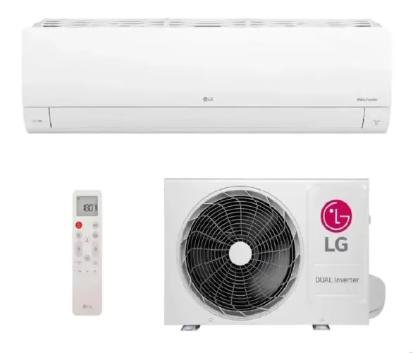 Ar Condicionado Split Hi Wall Inverter LG Dual Voice AI 12.000 Btus Frio 127V