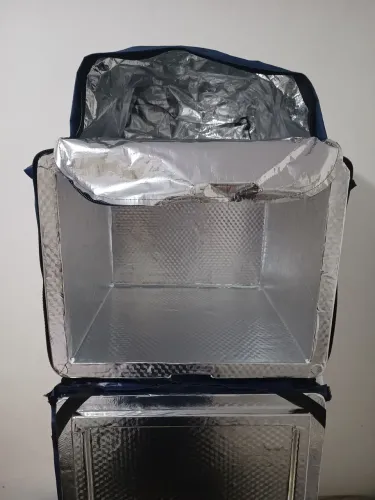 Bag prateado nova zera azul 