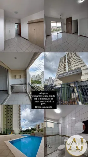 Apartamento para Locação no Village Montalcino | Bosque da Saúde