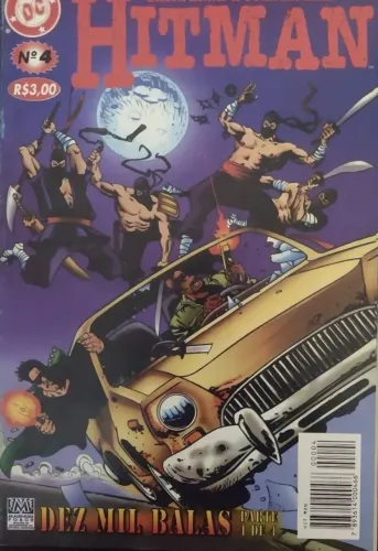 Revista (HQ) de 1998 "Hitman" - Nº 4 - Dez Mil Balas - Parte 1 de 4