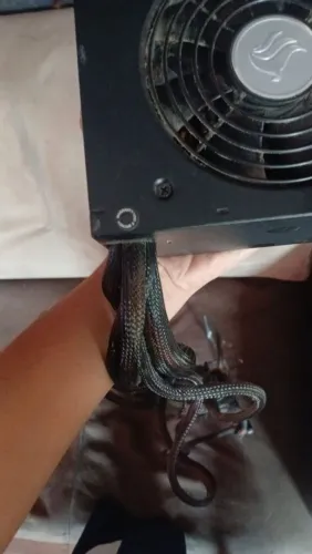 Vendo fonte nvidus pichau 500w 80 Bronze plus
