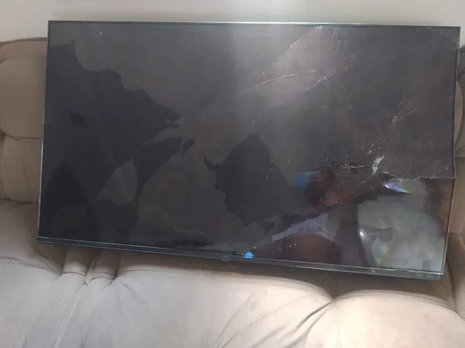 Televisão para reparo
