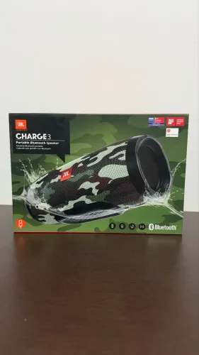Caixa de Som Bluetooth JBL Charge 3