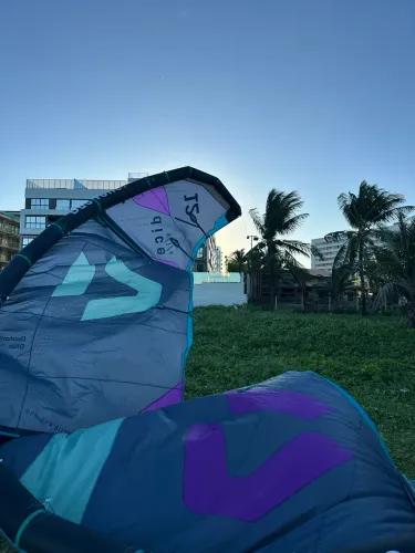 Kite Duotone Dice 12M 2022 + Barra Duotone + Trapézio ION