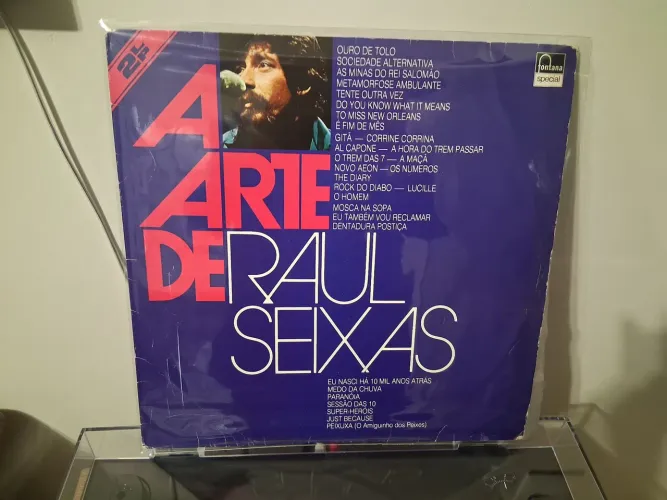 Lp disco de vinil a arte do Raul seixas