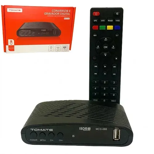 Conversor e Gravador Digital de TV Full HD USB, HDMI e AV - Tomate  em São Luís ma
