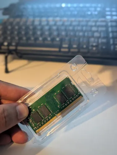 Memória RAM DDR4 8GB 3200MHz Crucial para Notebook