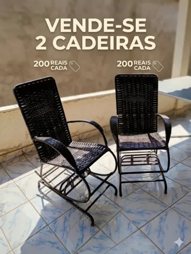 Cadeira de Balanço Seminova - Excelente Estado