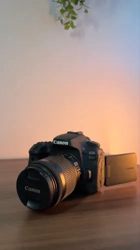 Canon 90D com lente do Kit/ troco por Sony