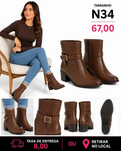 Bota Femenina n 34 