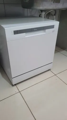 Lava-louças Midea 8 Serviços Branca (Seminova) - Pouco Uso